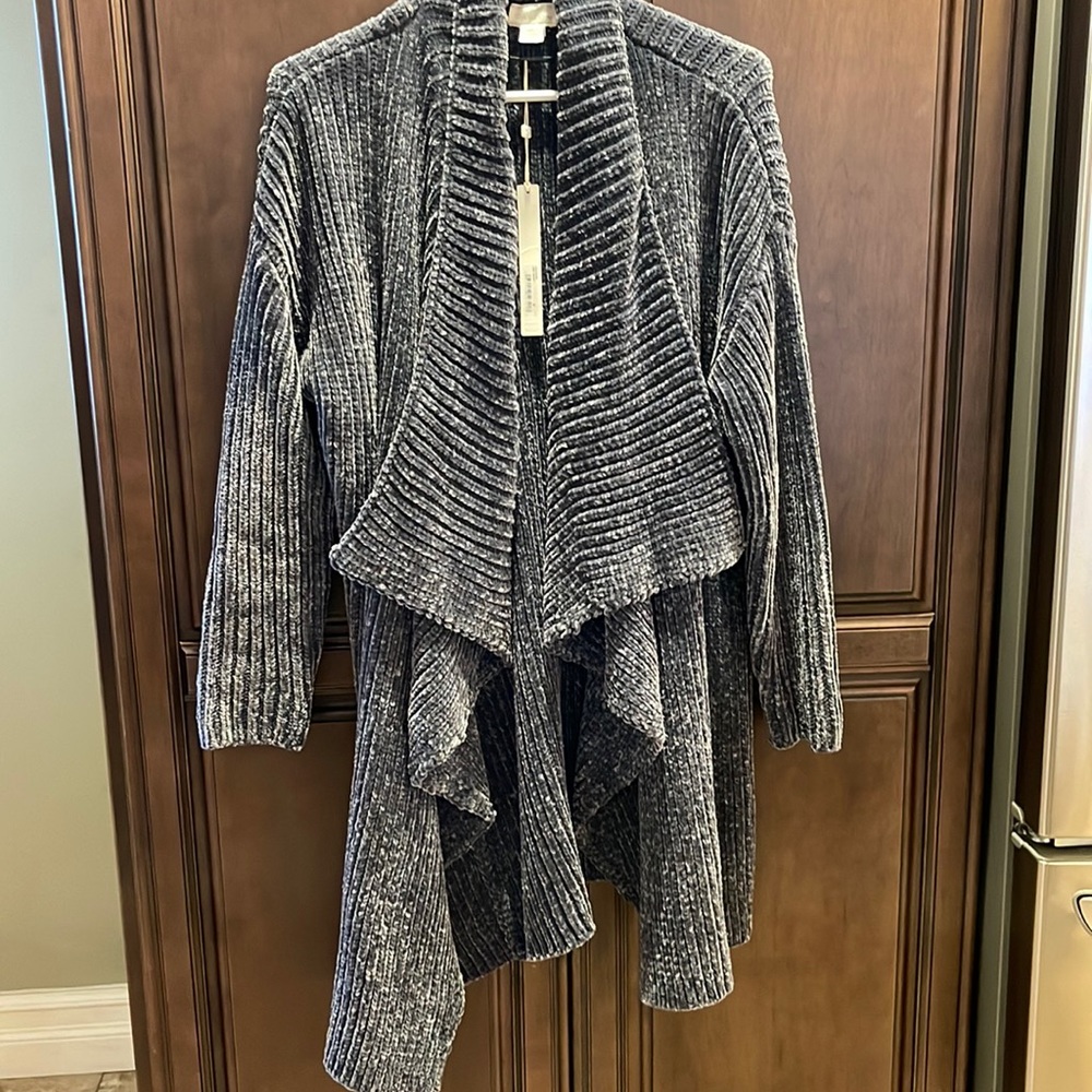 Caslon Grey Ebony Cardigan . Nordstrom . NWT.